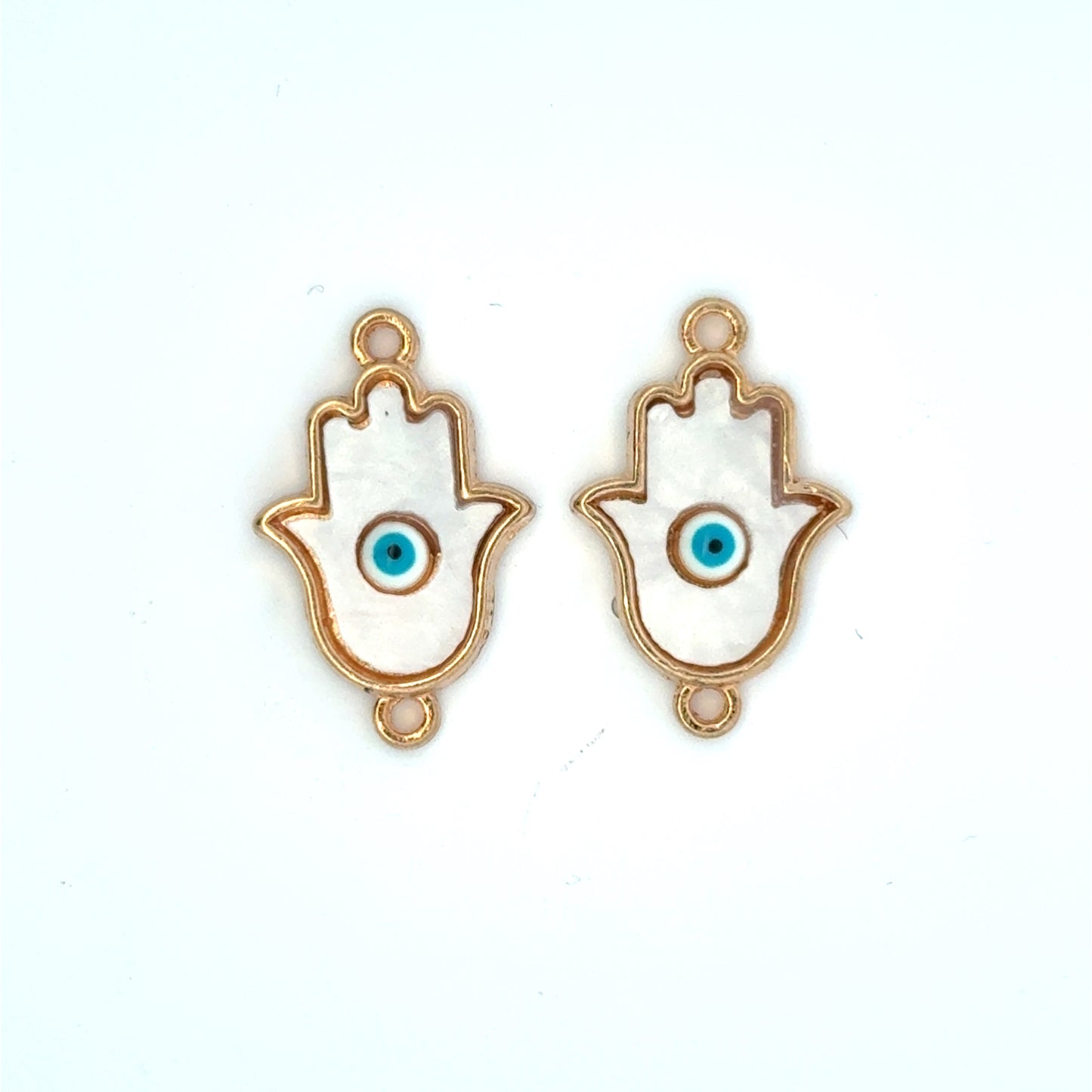 Elegant Hamsa Evil Eye Hand Charms