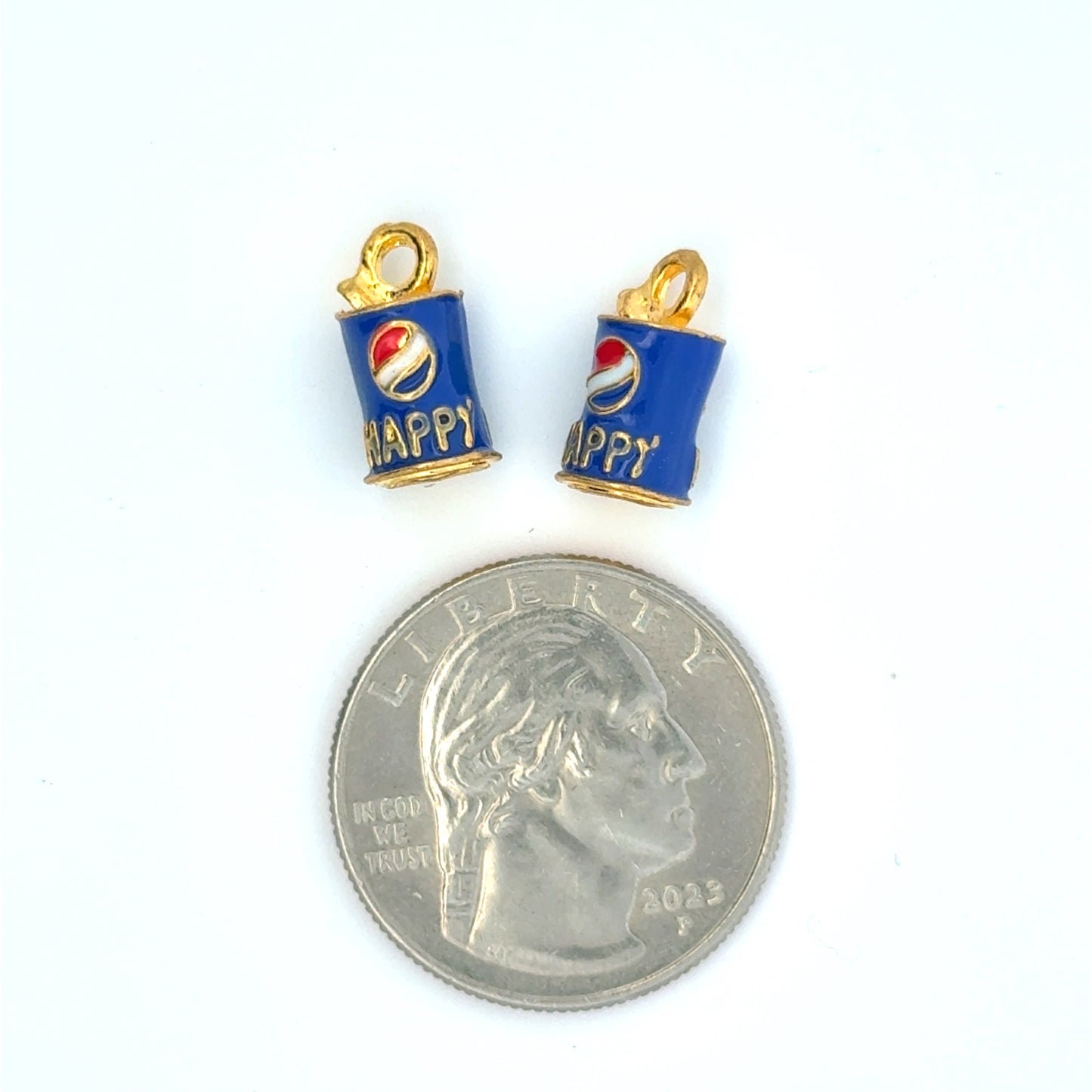 Colorful Happy Soda 3D Can Charms