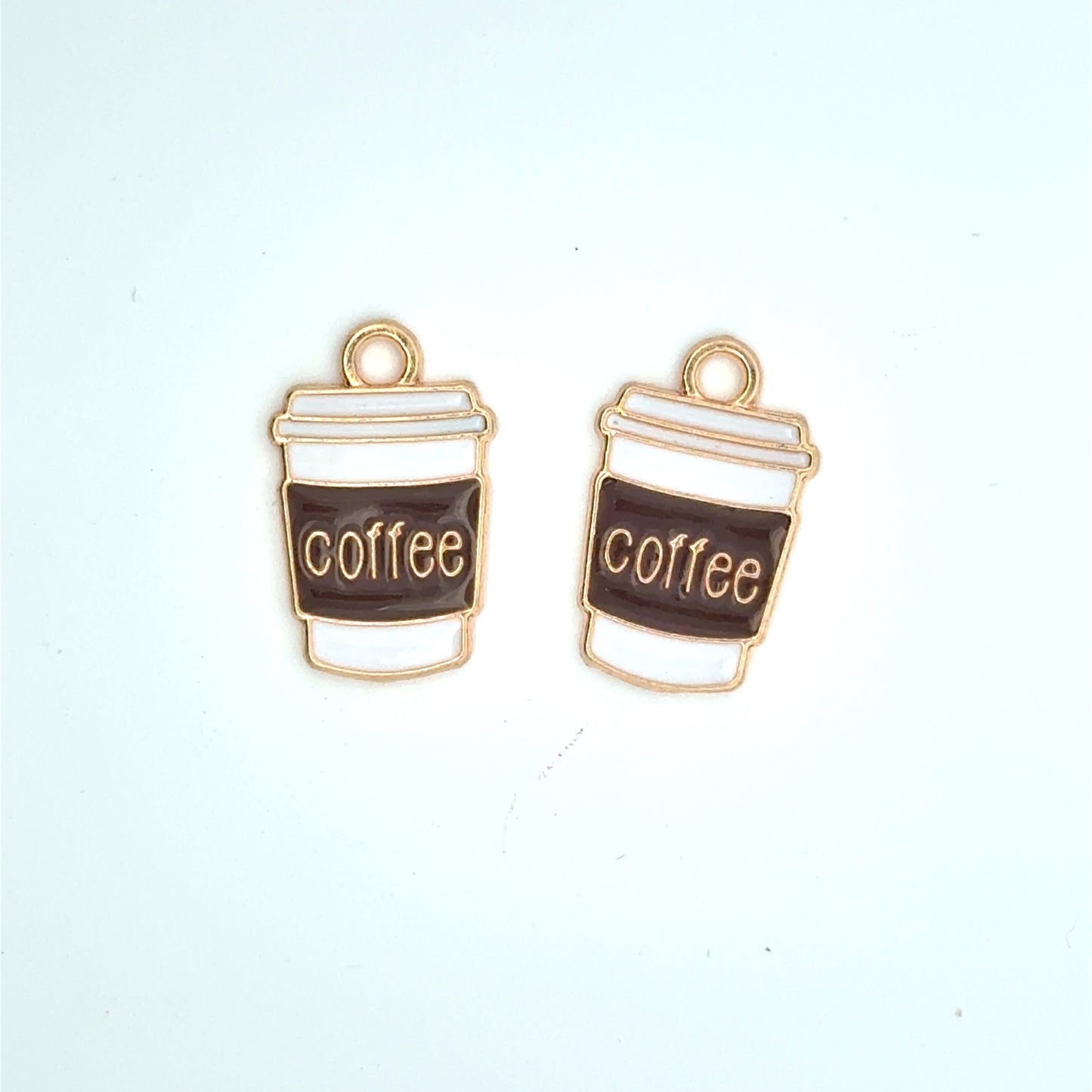 Charming Coffee Cup Charms