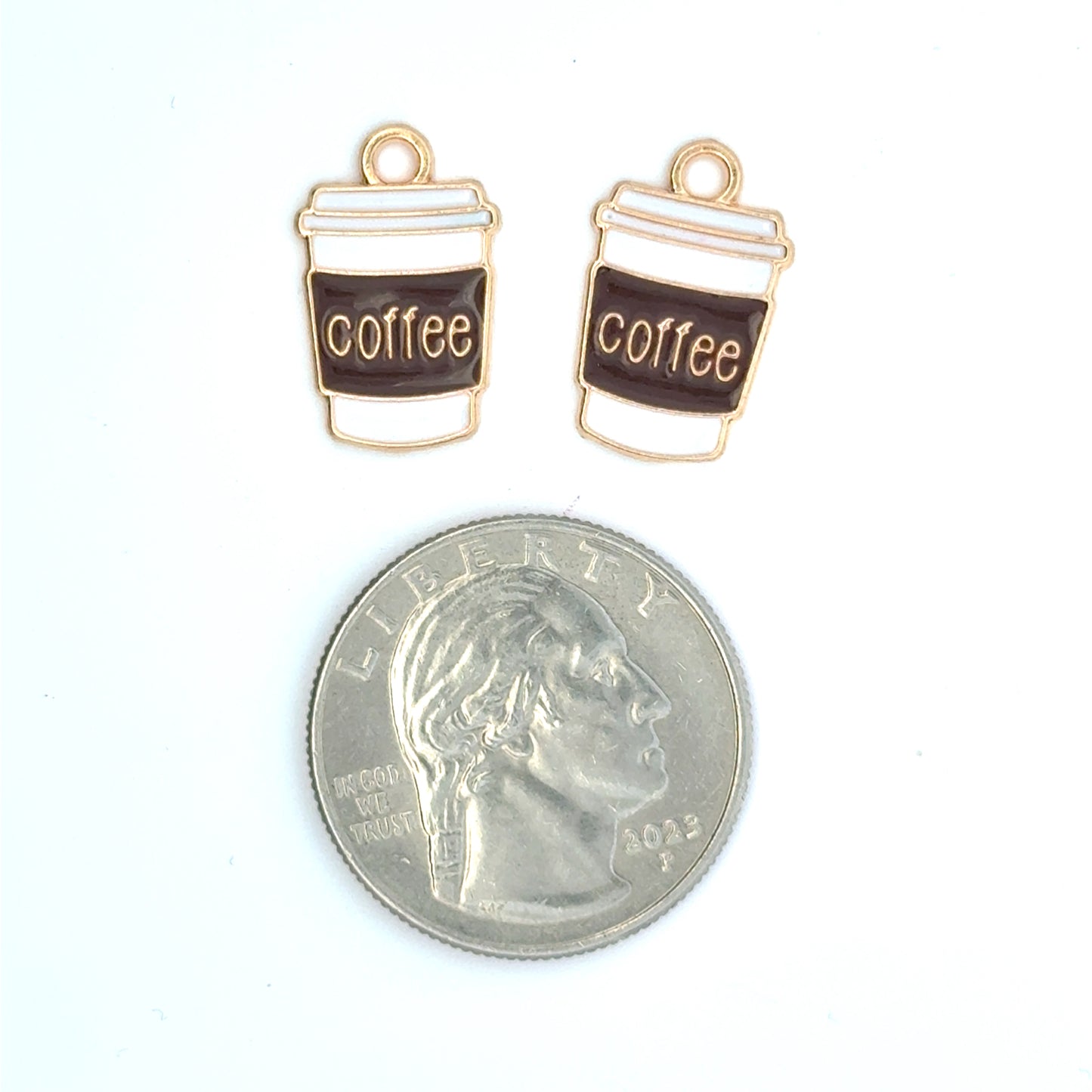 Charming Coffee Cup Charms
