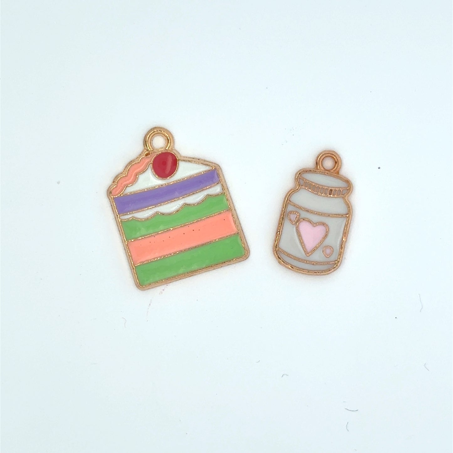Charming Cake and Dessert-Themed Charms
