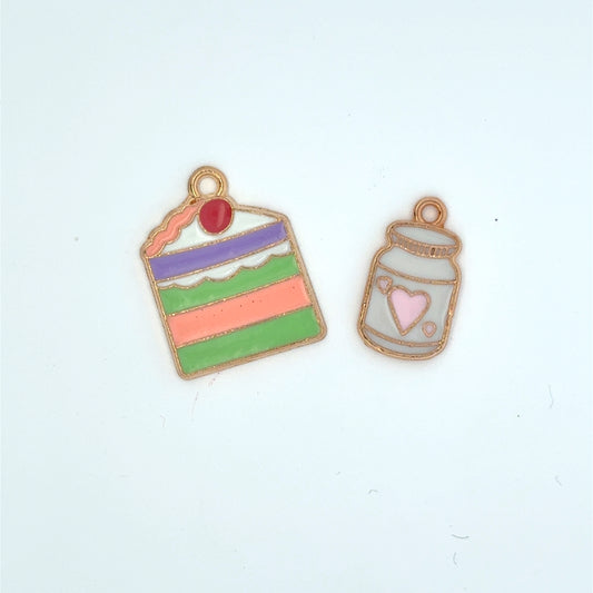 Charming Cake and Dessert-Themed Charms