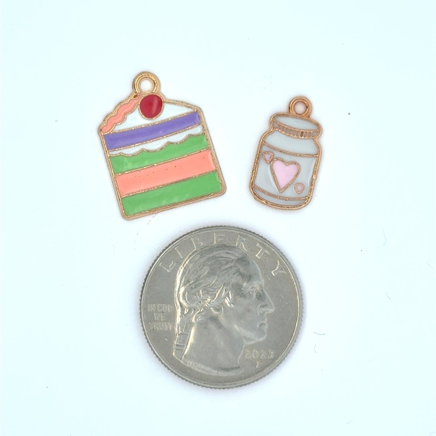 Charming Cake and Dessert-Themed Charms