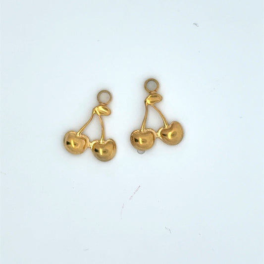 Charming Cherry 18k gold Charms