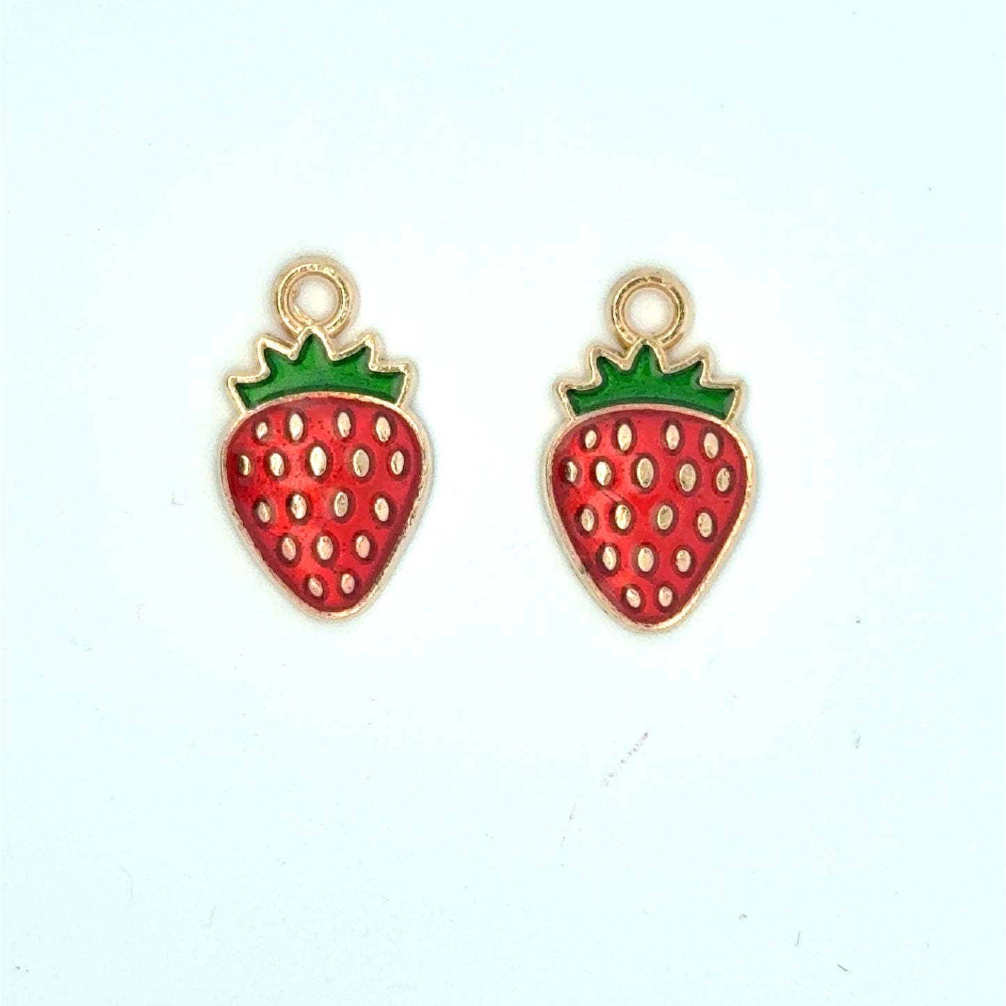 Charming Strawberry Charms