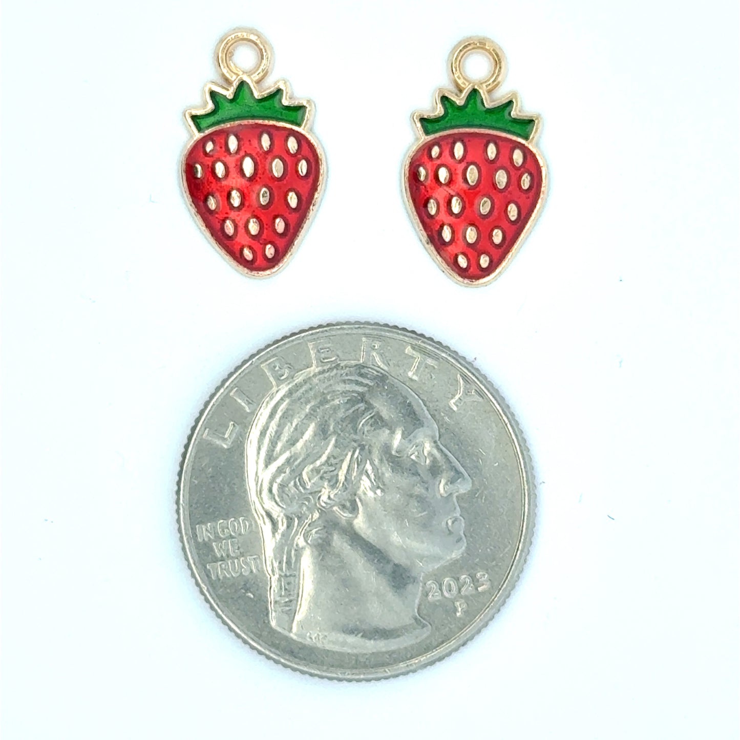 Charming Strawberry Charms