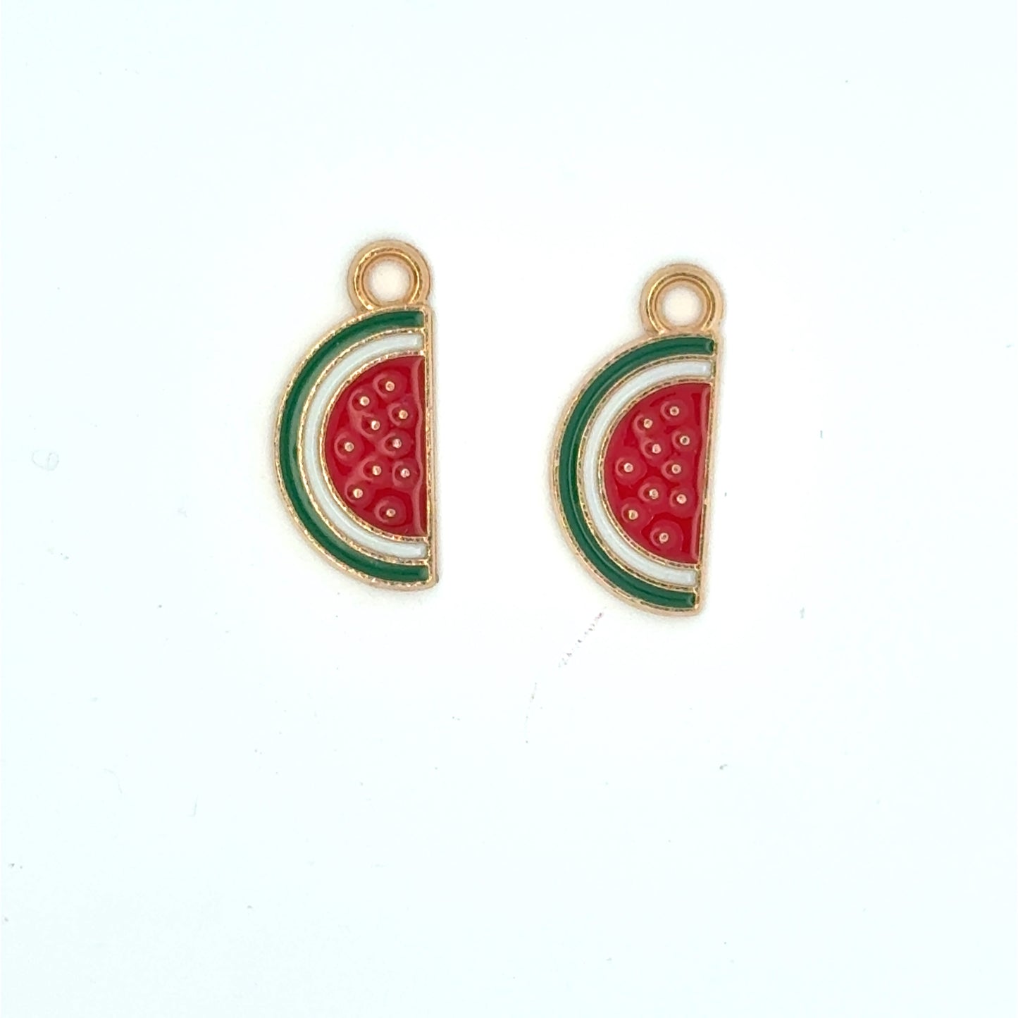 Charming Watermelon Slice 3d charms