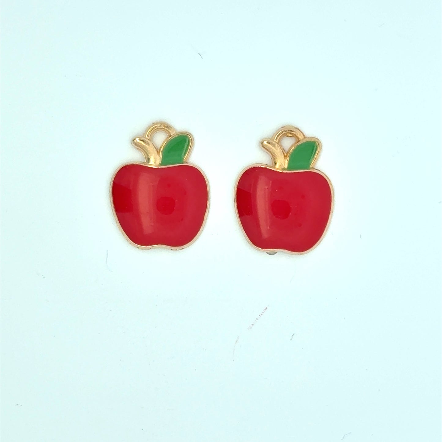 Charming Apple-Shaped Charms