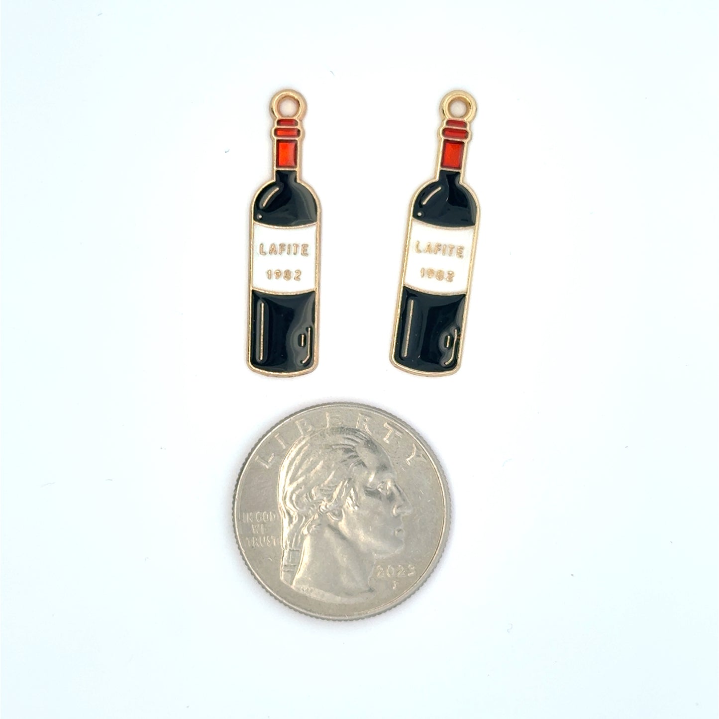Charming Wine Bottle charms
