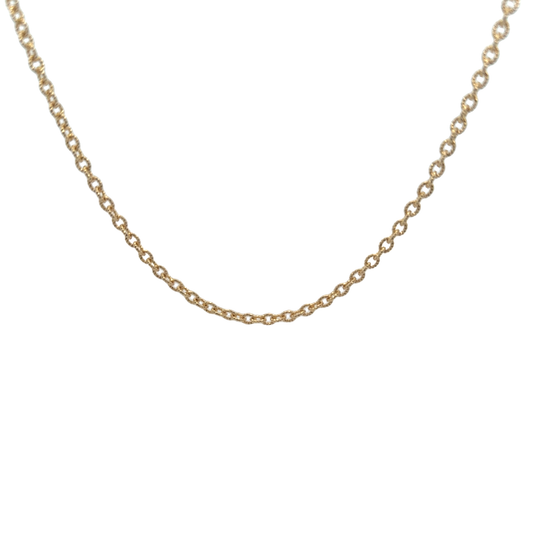 The “Christine “ Necklace Elegant Gold Filled 18”
