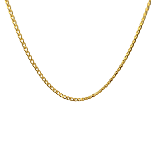 The “Maria” 18k Chain Stainless Steel PVD Elegant Gold
