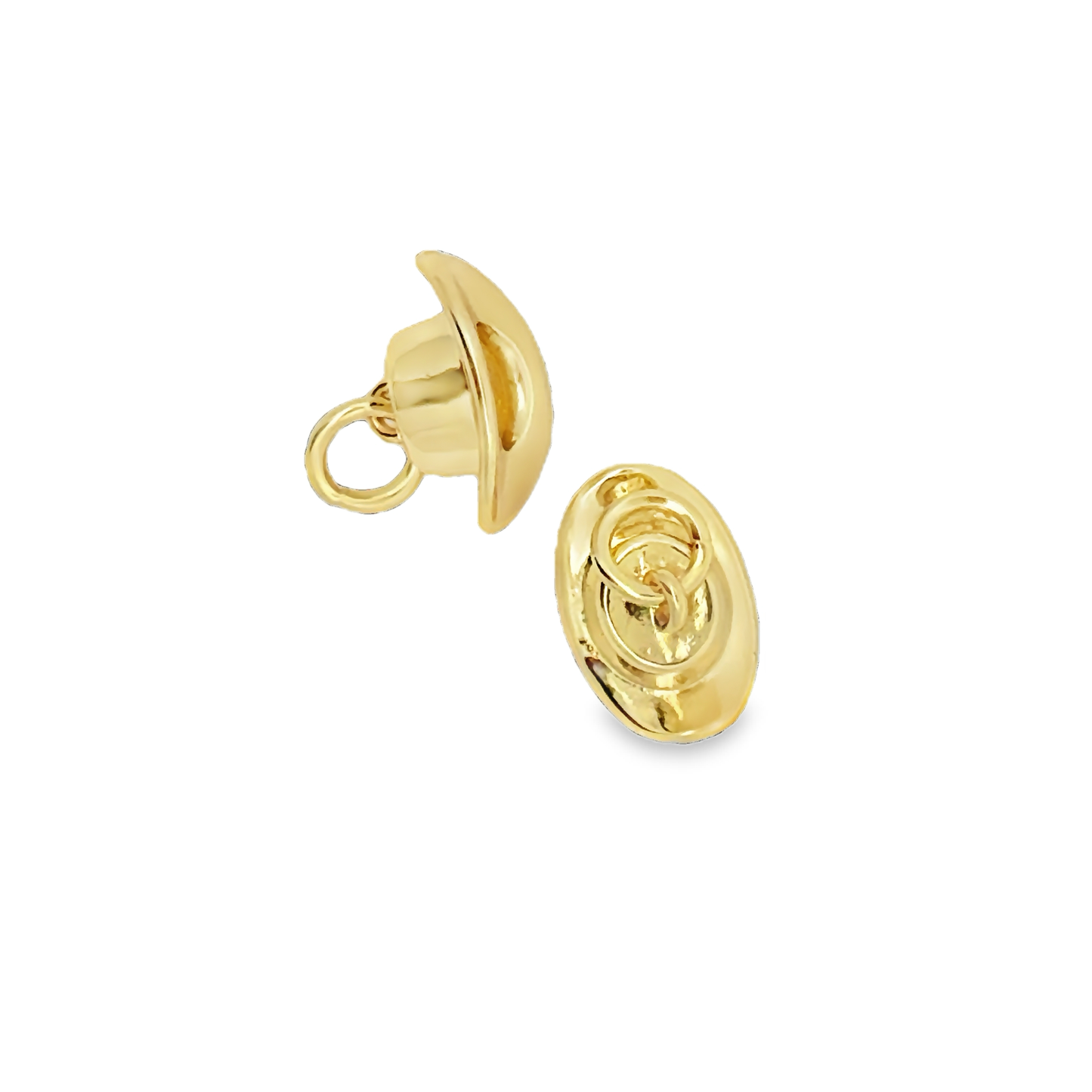 Elegant Gold Mini Cowboy Hats