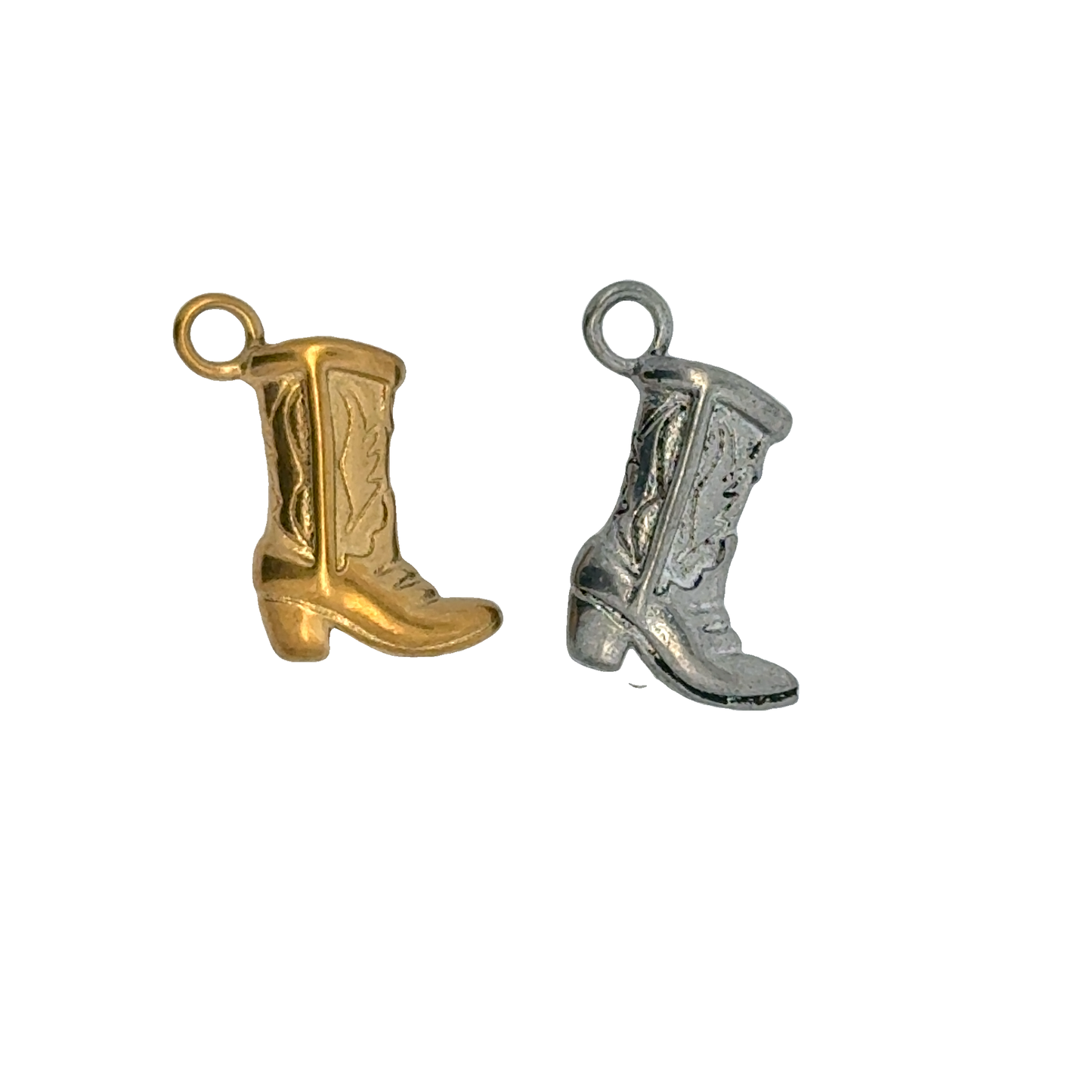 Charming Mini Cowboy Boot Charms