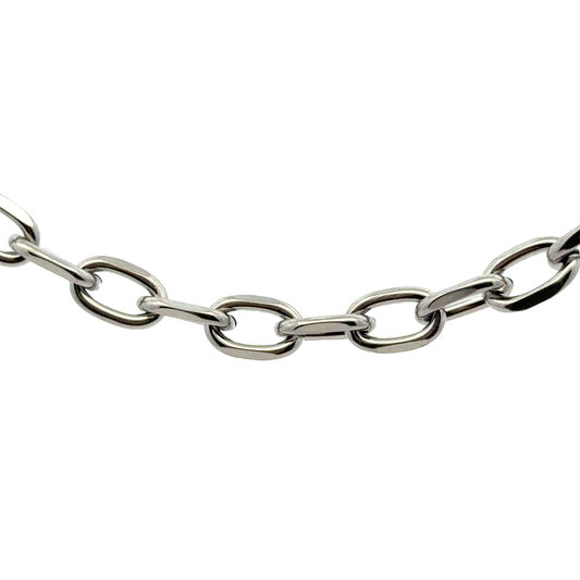 “Kai” Elegant Silver Chain (heavy)