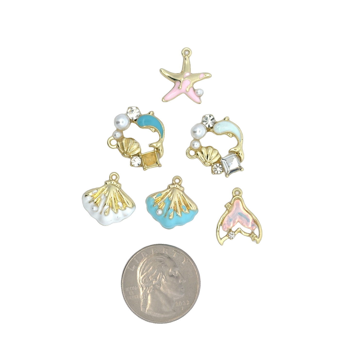 Charming Sea-Themed Jewelry Charms