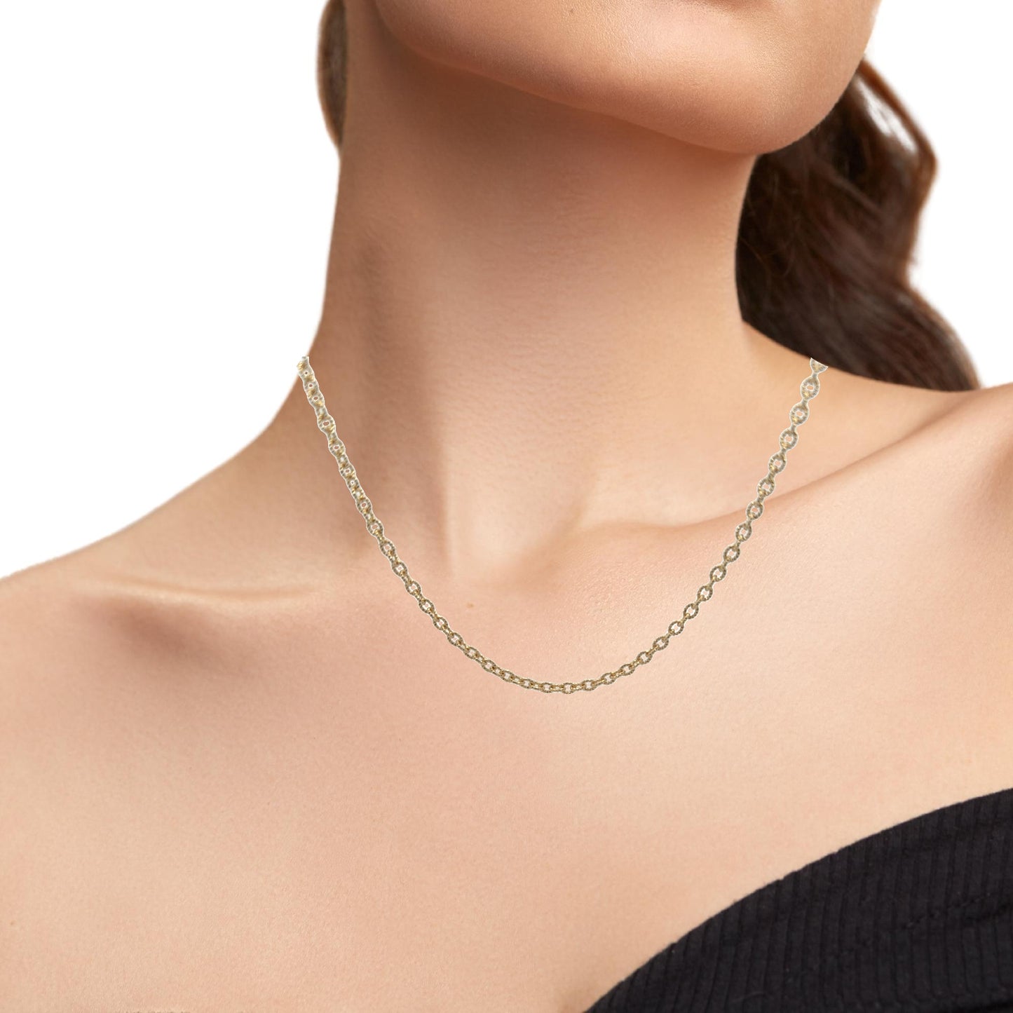 The “Christine “ Necklace Elegant Gold Filled 18”