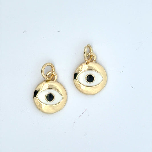 Elegant Gold evil Eye Small Charms