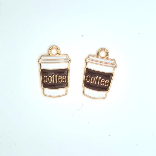 Charming Coffee Cup Charms