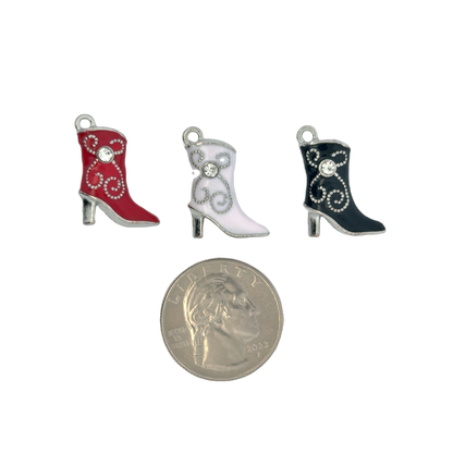 Charming 3D Boot Charms